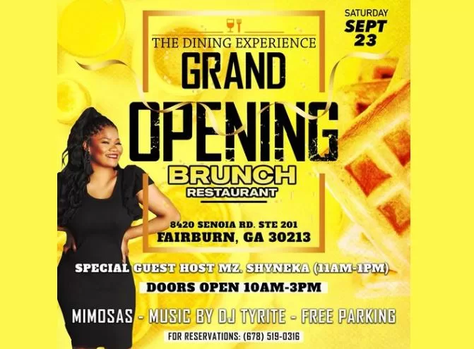 The Dining Experience opens in Fairburn