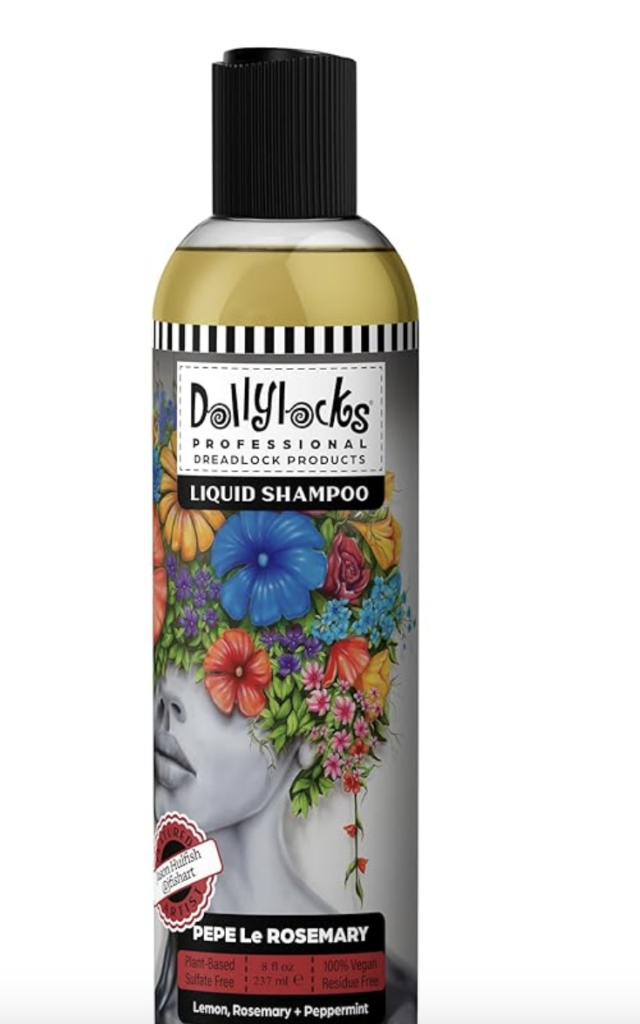 Dollylocks 8oz Nag Champa Liquid Dreadlock Shampoo