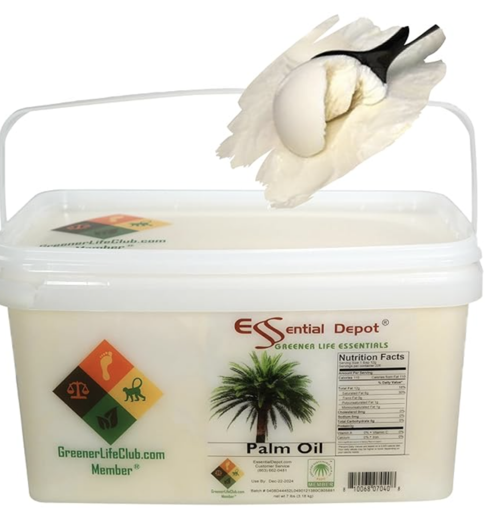 Palm Oil – RSPO Certified – Sustainable – Food Grade – Kosher