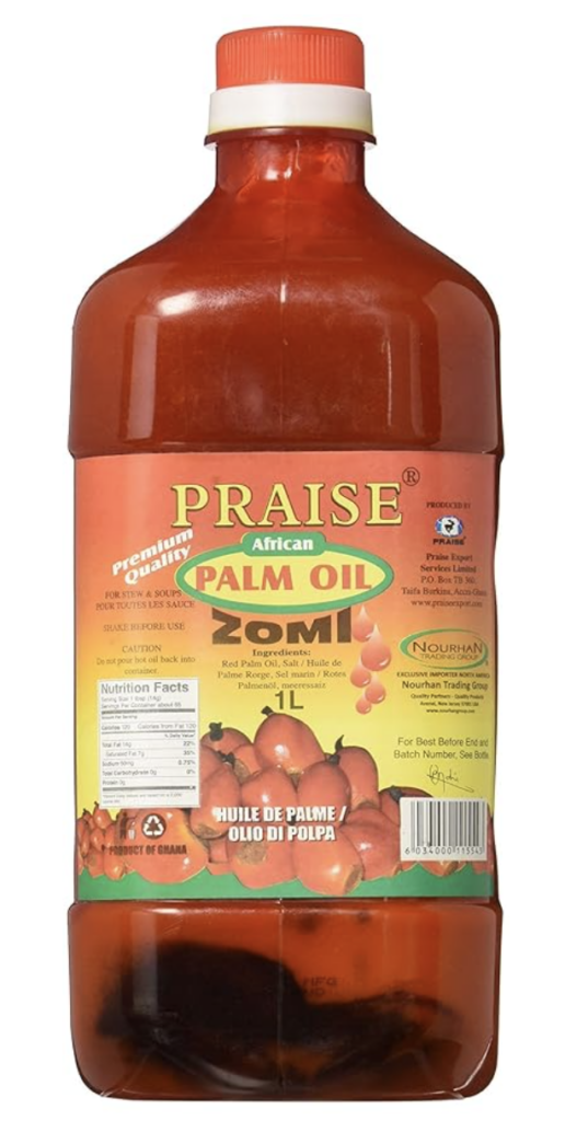 Praise Red Palm Oil, 1-Litre – Zomi