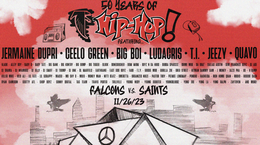 50 years of hip hop concert atlanta