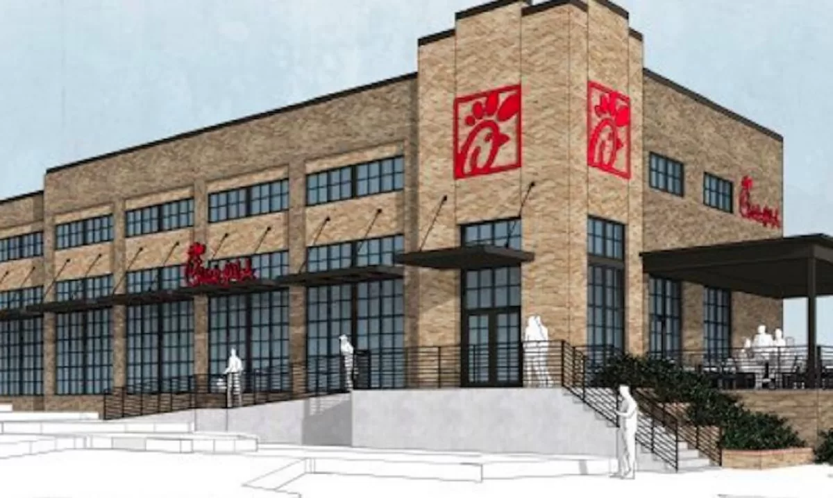 Chick-fil-A opening at former Dugan's site on Ponce de Leon Avenue in Atlanta.