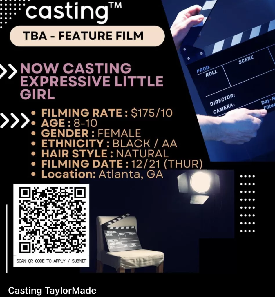 Atlanta Casting Calls 2023 See What Movies, TV Shows Are Hiring