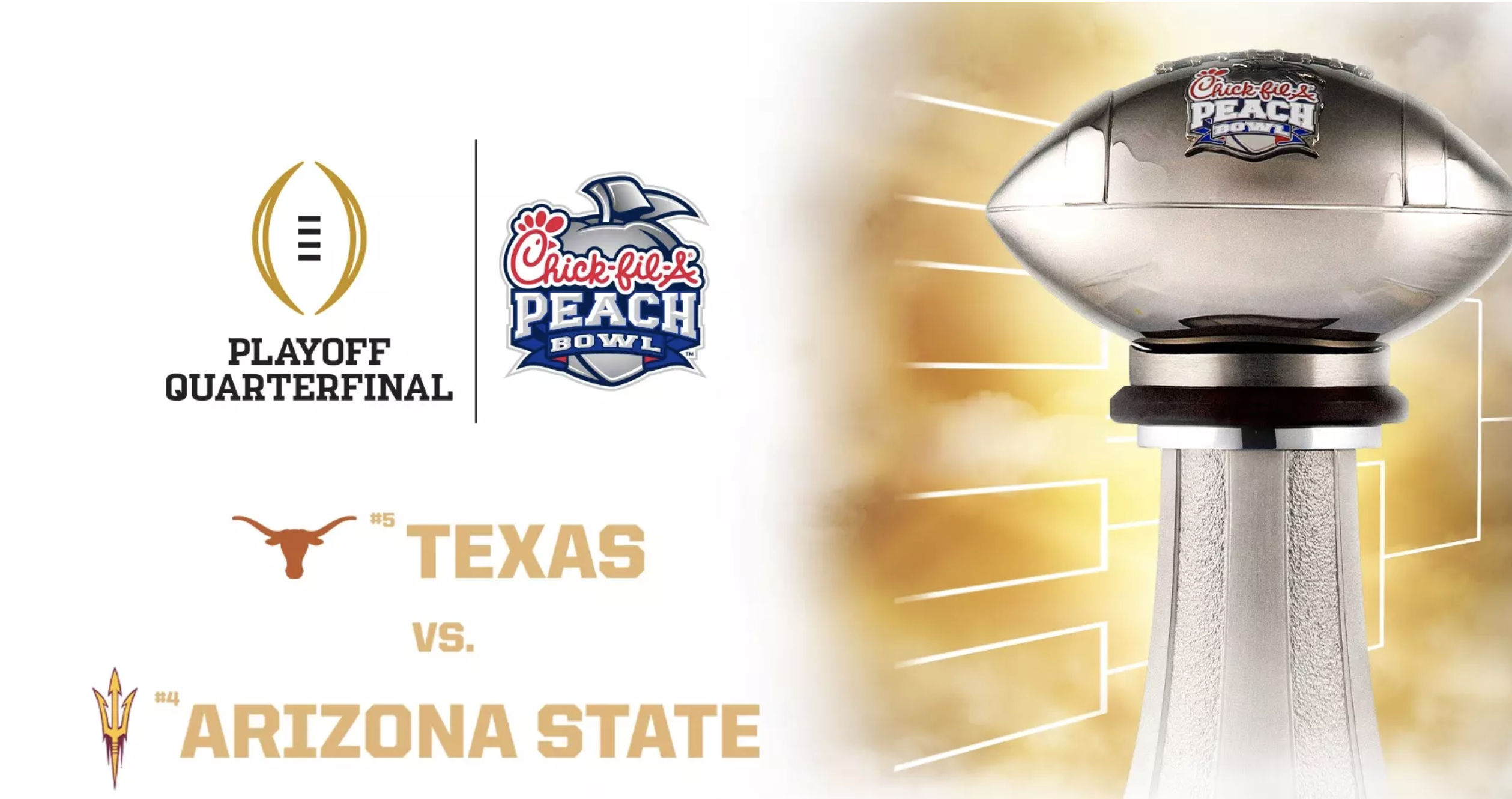 Peach Bowl 2024: Texas vs. Arizona State