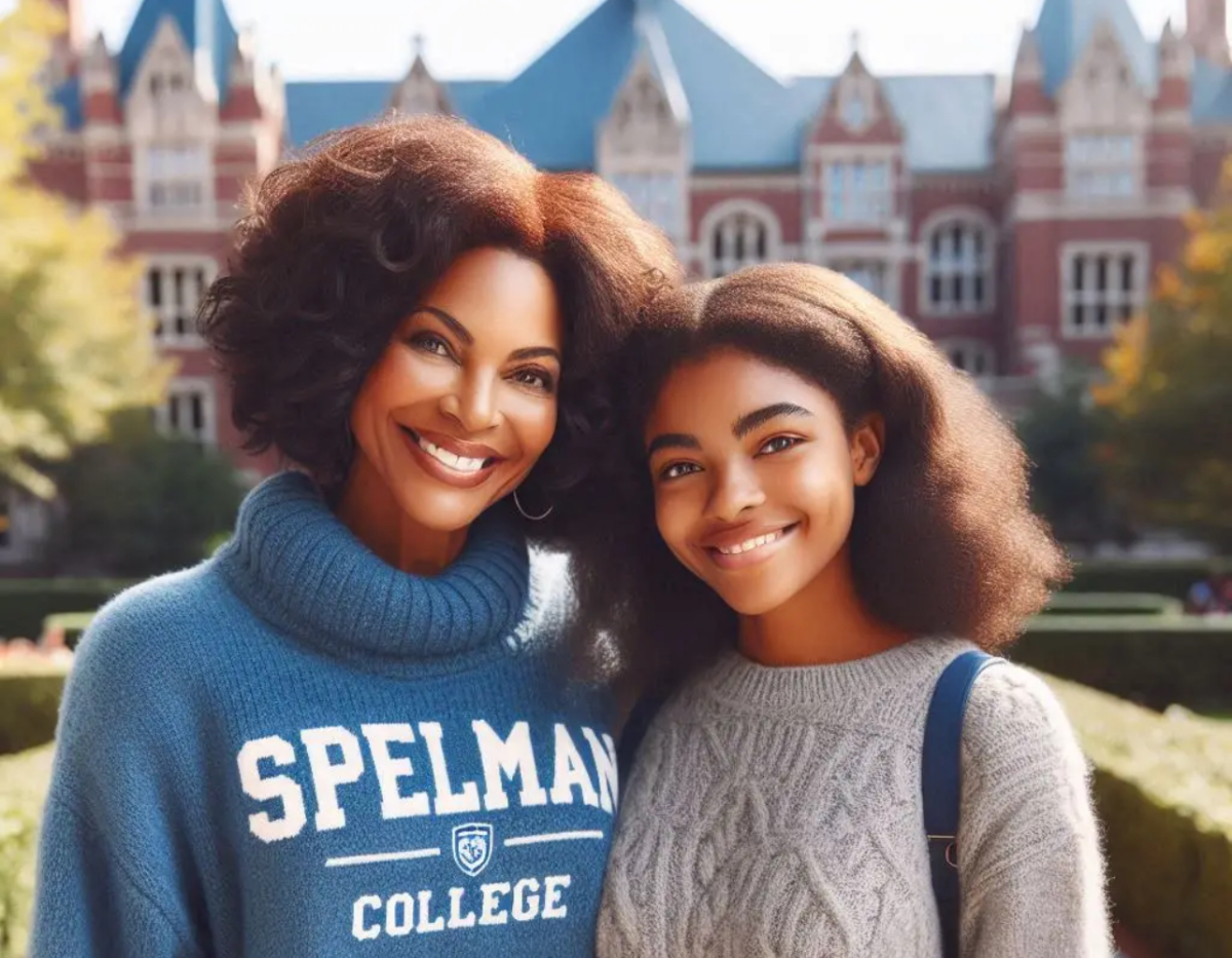 Spelman College mother and daughter