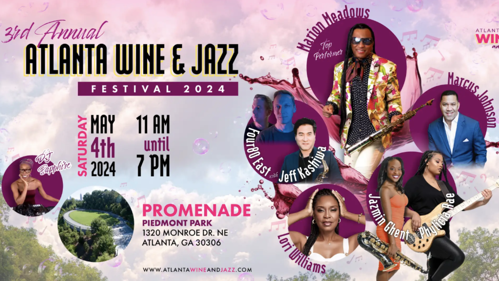 Atlanta jazz & Wine Festival is the best festival in Atlanta.