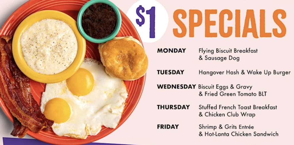 Flying Biscuit food deals