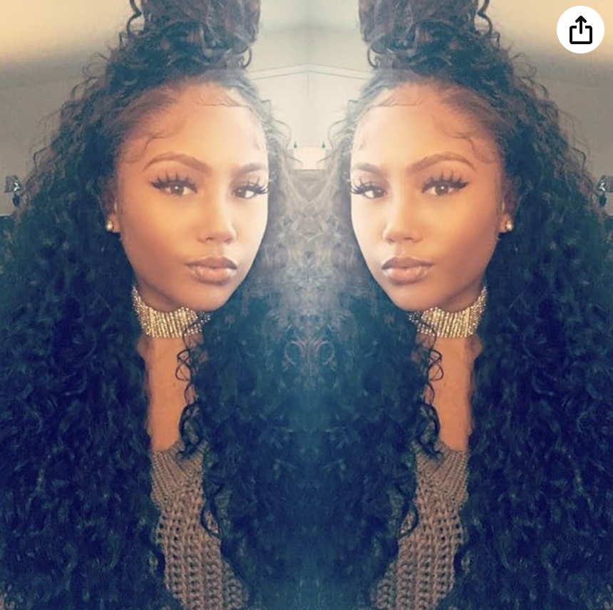 ZigZag Hair 360 Lace Frontal Wig Brazilian Virgin Human With Baby Hair (16'', Deep Curly)