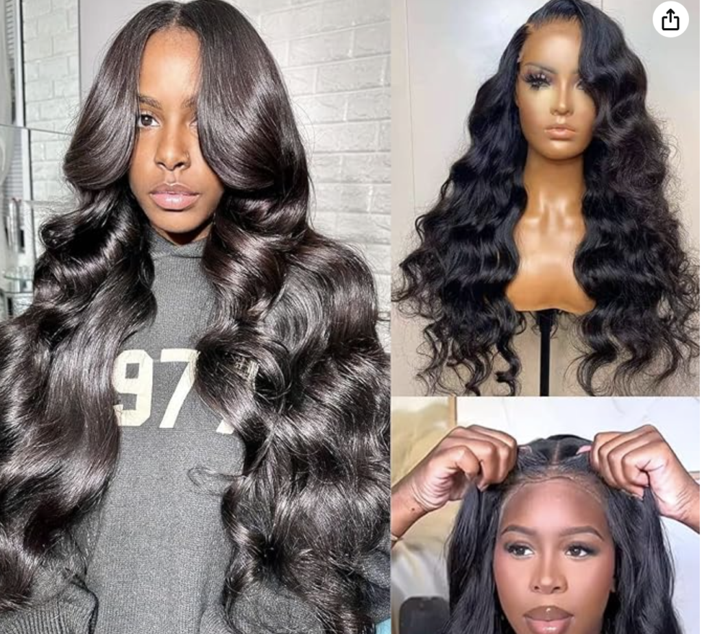 Glueless Wigs Human Hair Pre Plucked 5x5 HD 