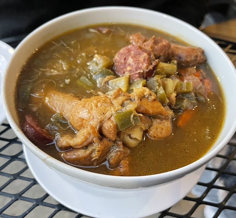 D'juan's Bistro has the best gumbo in Atlanta, Georgia.