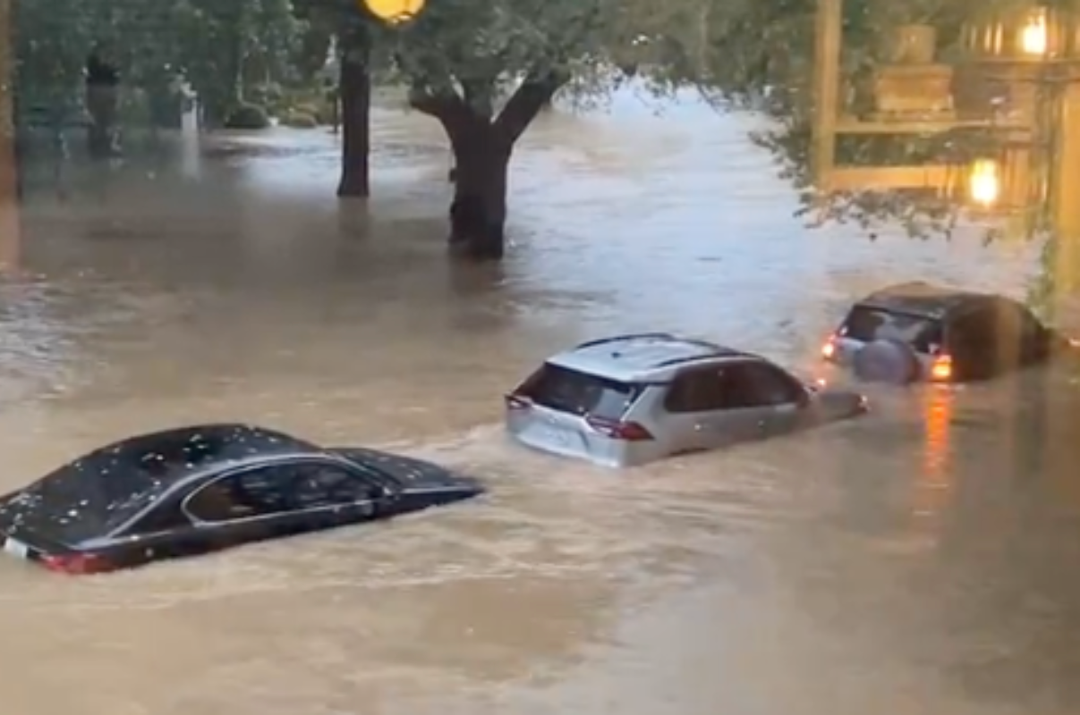 Helene storm damage Atlanta flooding