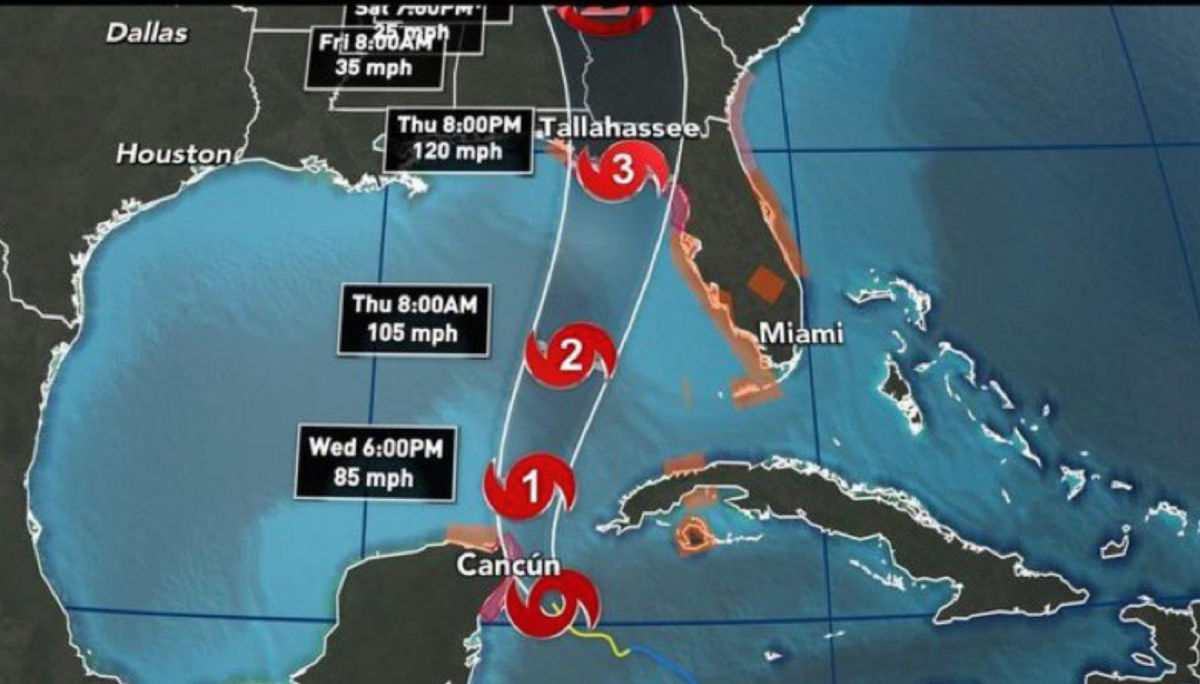 Helene storm tracker in Georgia