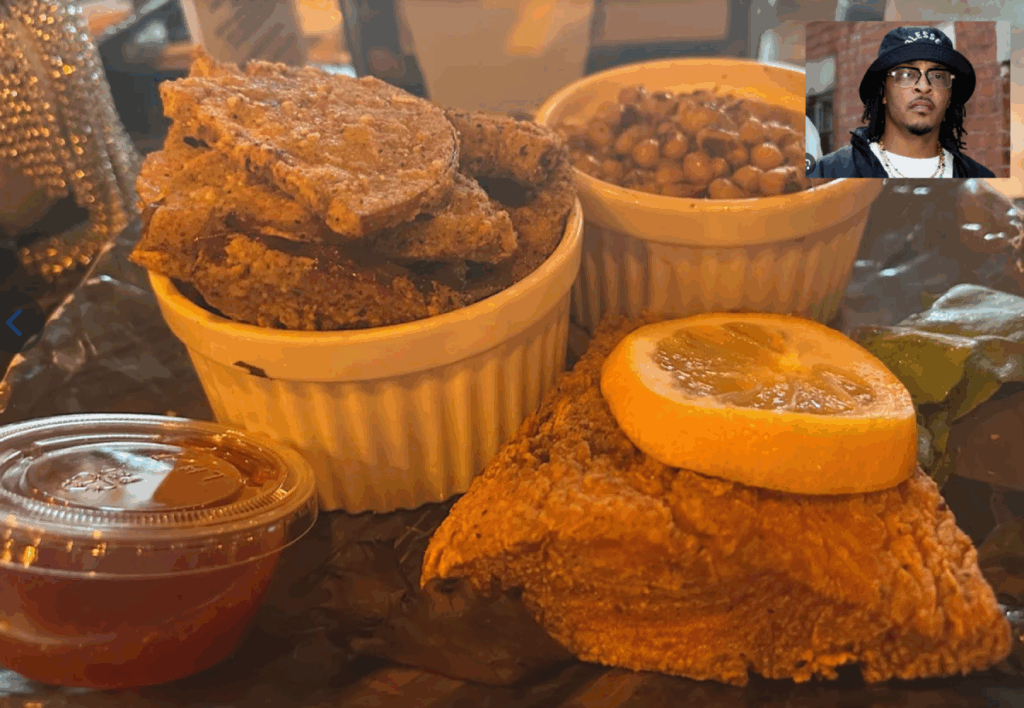 Trap City Cafe in Atlanta has the besgt food on its menu.