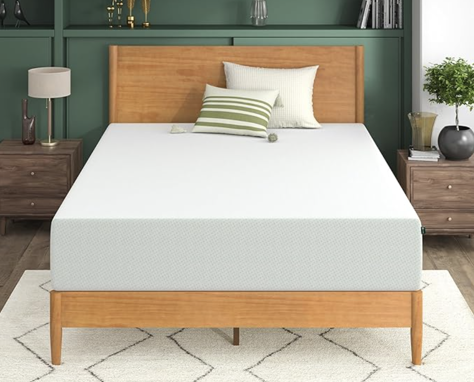 Zinus 12-Inch Green Tea Memory Foam Mattress