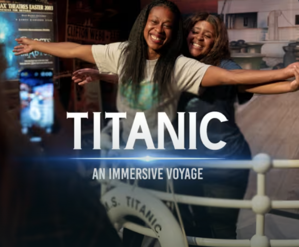 Titanic immersive exhibit