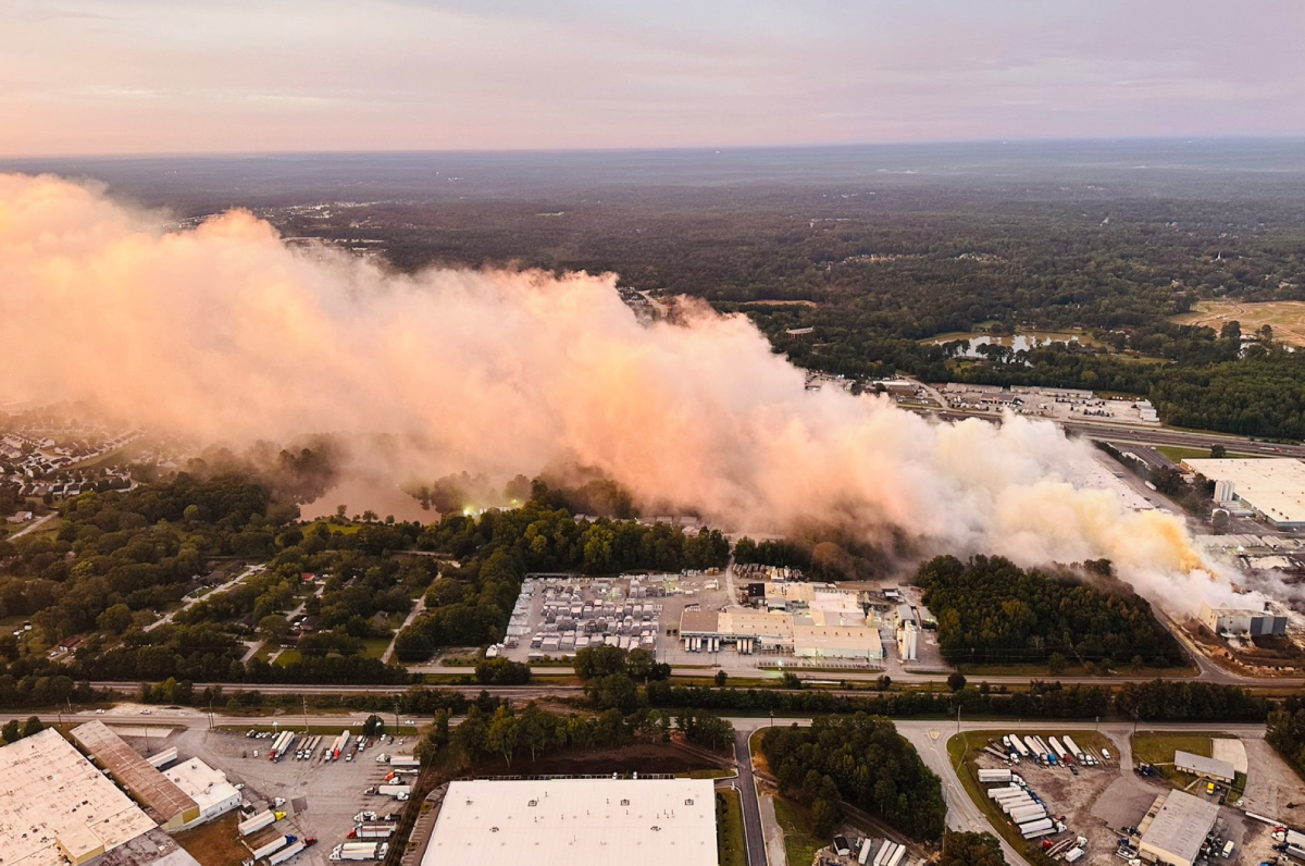 chlorine plume metro Atlanta from Conyers, Ga. Biolab plant