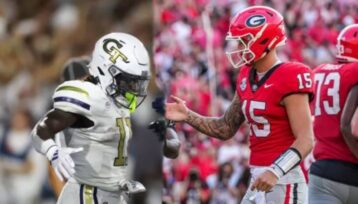 Georgia bulldogs vs. Georgia Tech football