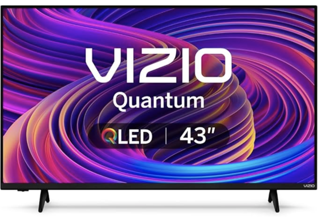 VIZIO 43-inch Quantum 4K QLED HDR Smart TV w/Dolby Vision HDR