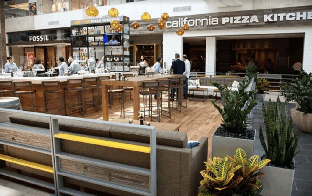 California Pizza Kitchen in Lenox square mall.
