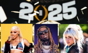 College Football playoff music lineup concert