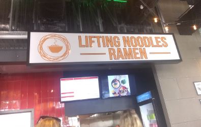 Lifting Noodles Ramen