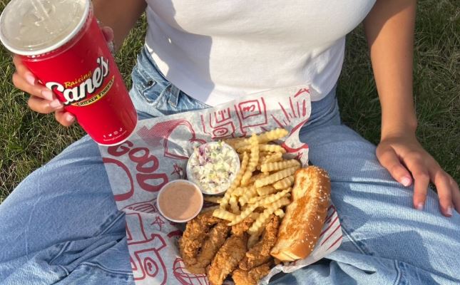 Raising Cane's menu