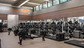 Life Time athletic club opens in Atlanta's North Druid Hills nieghborhood.