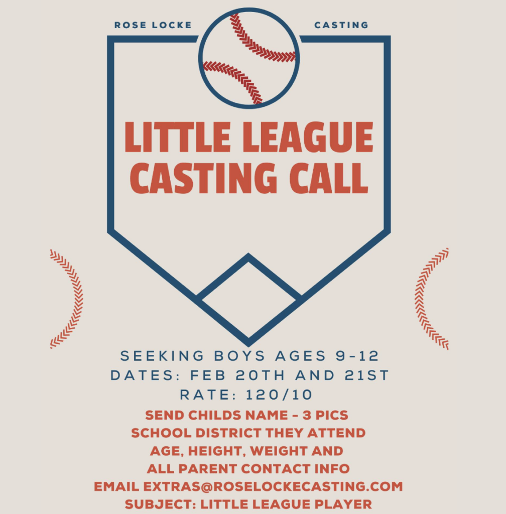 Little League Casting Call