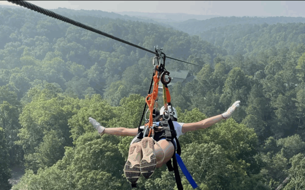 Zip Line At Historic Banning Mills