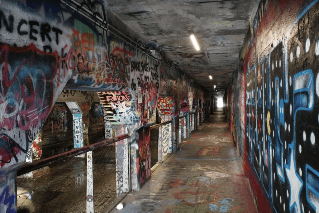 Walk Through the Krog Street Tunnel in Atlanta for free.