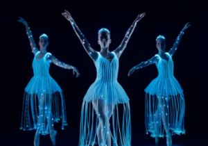 Ballet in Lights in Atlanta.