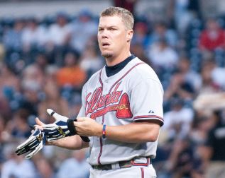 Chipper Jones is one of the best athletes in Atlanta history.
