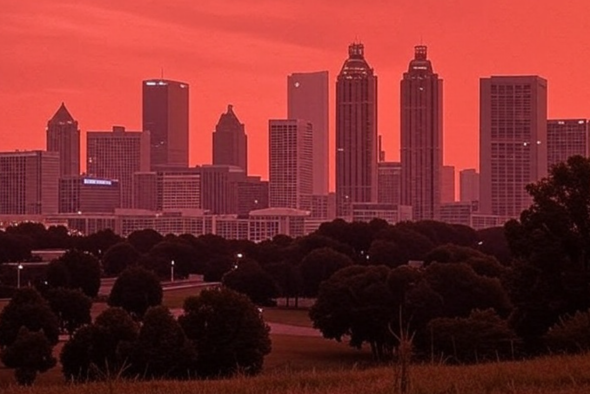 Sahara dust atlanta