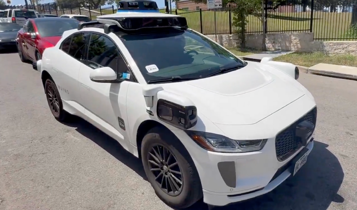 Uber Waymo robotaxi in Atlanta