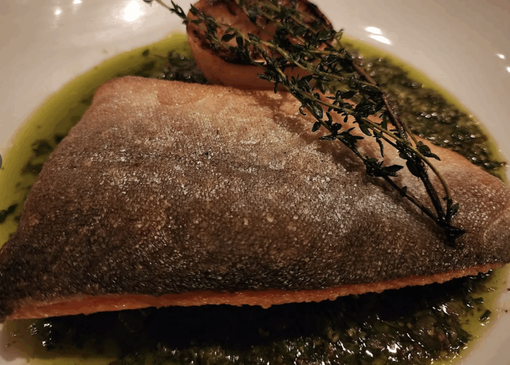 The Optimist has the best salmon in Atlanta.