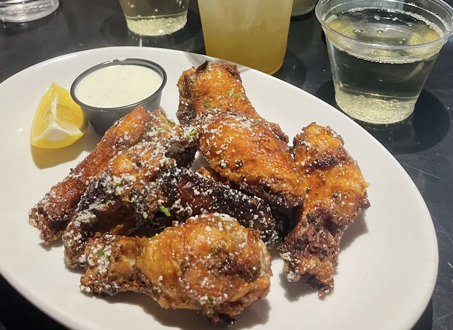 Max's Coal Oven Pizzeria has the best wings in Atlanta.