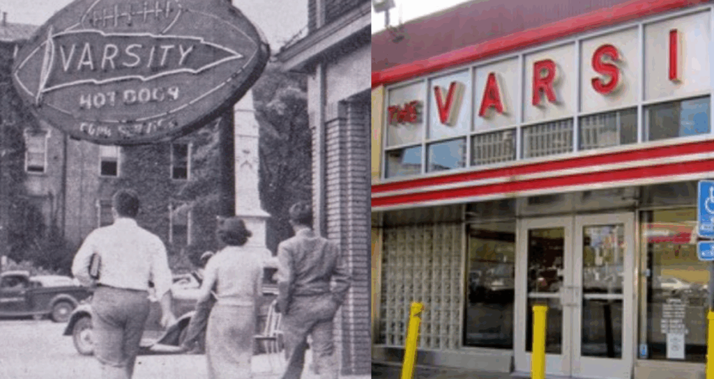 The Varsity is one of Atlanta's oldest restaurants.