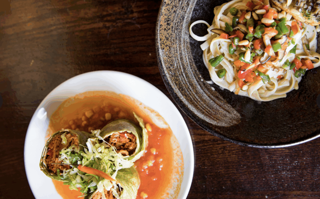 Cafe Sunflower is one of the best vegan restaurants in Atlanta.