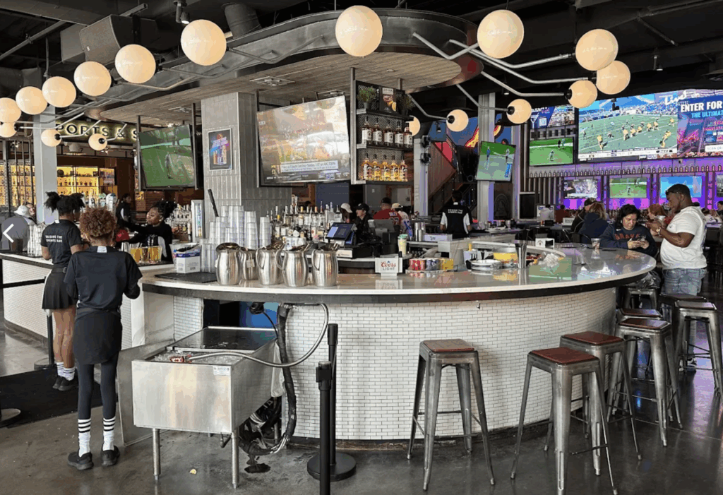 Sports & Social Atlanta has food specials at The Battery Atlanta.