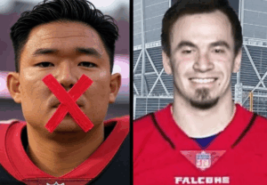 Younghoe Koo kicker and Parker Romo in Atlanta Falcons.
