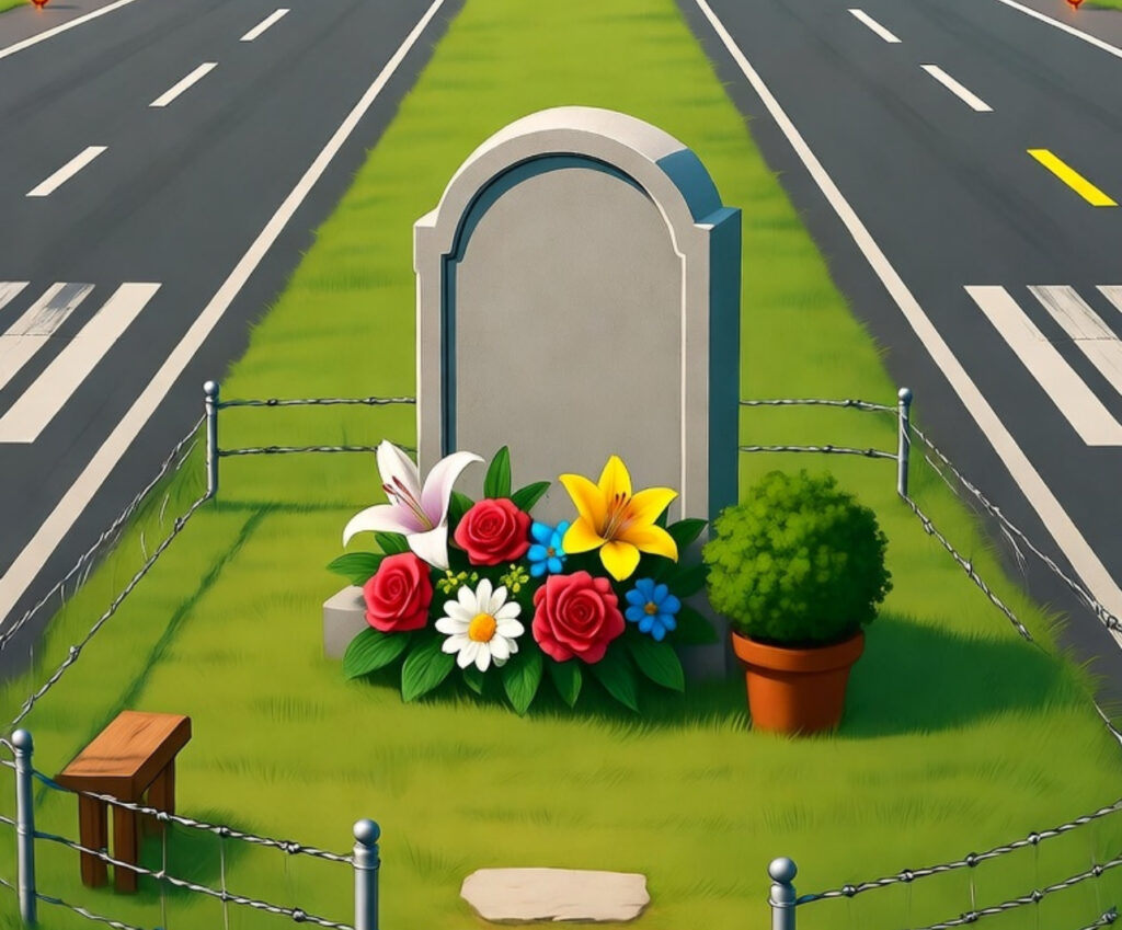 Burial Plot Between Runways at Hartsfield-Jackson Airport.