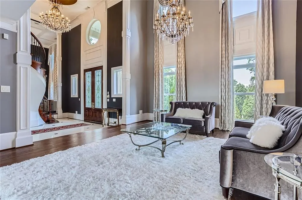 Tyler Perry’s Former Home in Chattahoochee Hills interior.