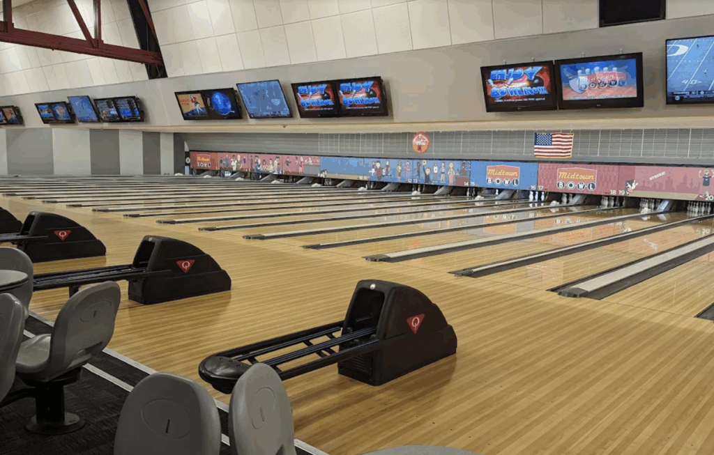Midtown Bowl is one of the best in Atlanta.