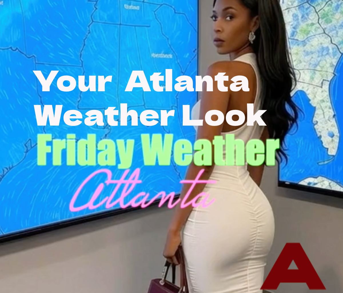 Friday wet weather forecast today in Atlanta
