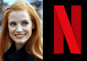 Jessica Chastain filming Netflix drama in Atlanta