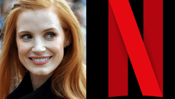 Jessica Chastain filming Netflix drama in Atlanta