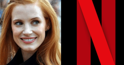 Jessica Chastain filming Netflix drama in Atlanta