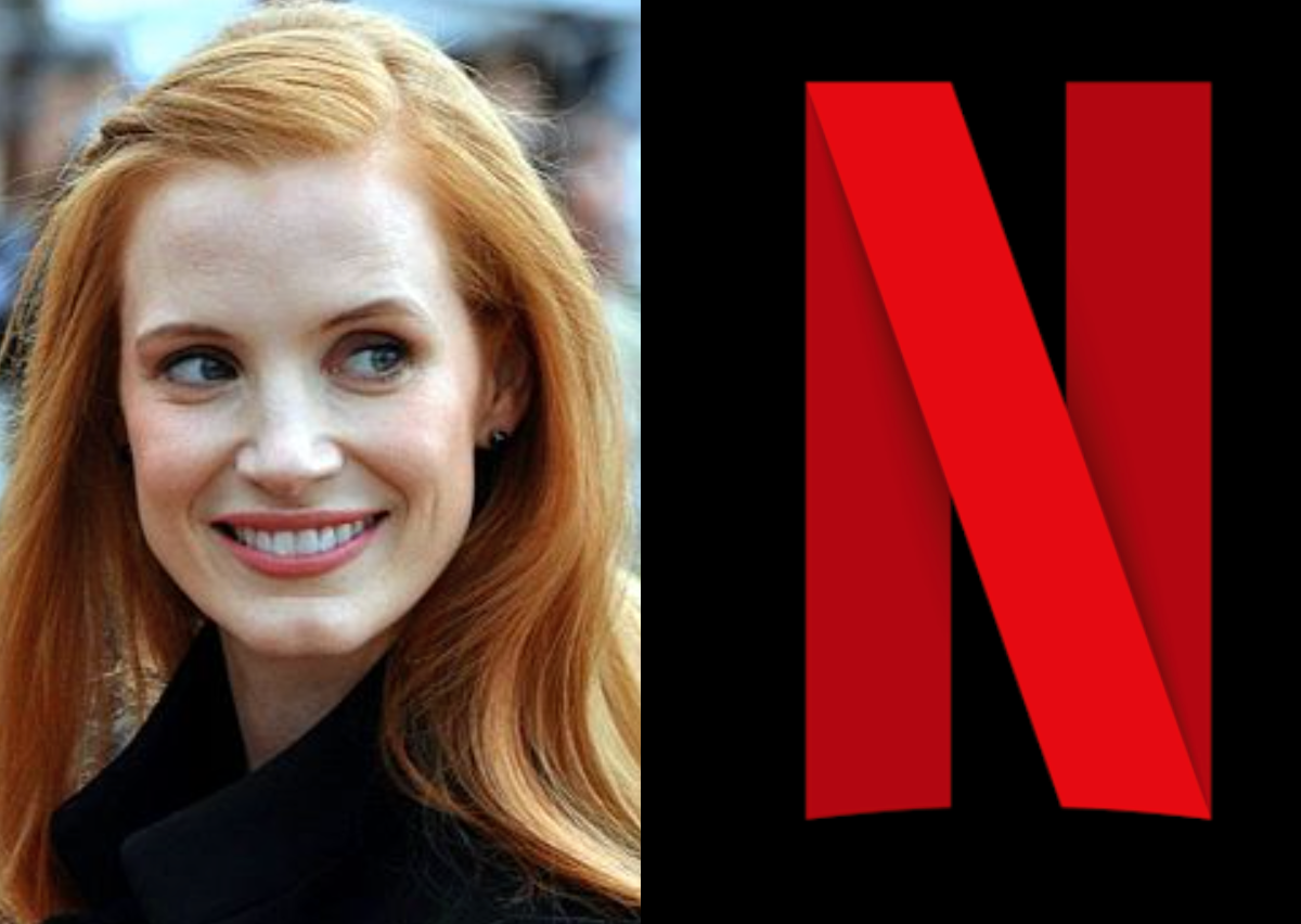 Jessica Chastain filming Netflix drama in Atlanta