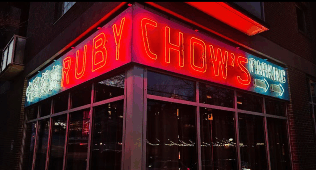 Ruby Chow's is one of the best restaurants in Atlanta's Old Fourth Ward.