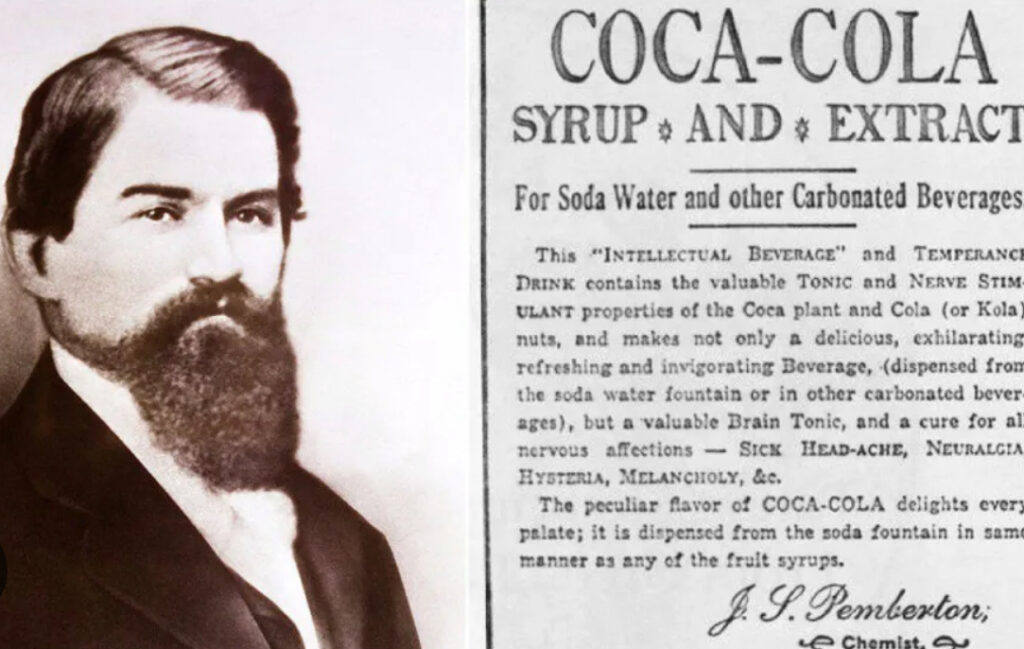 John Pemberton, founder of Coca-Cola.